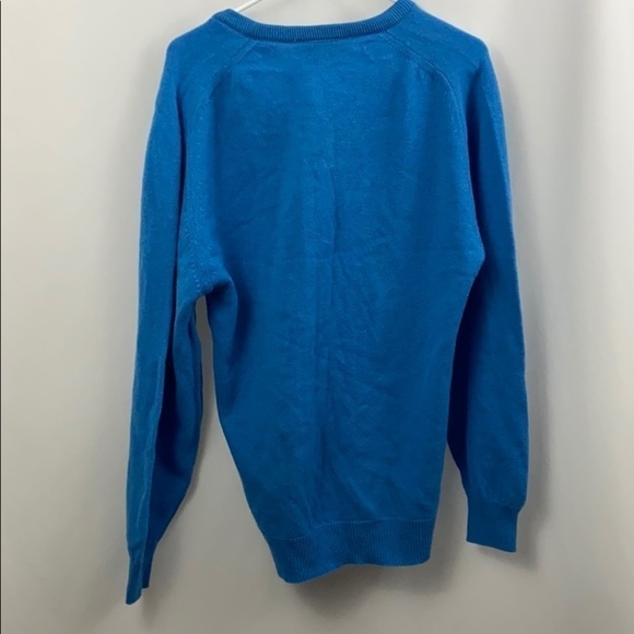 Blarney Woollen Mills Blue NWT Irish Sz 40 Sweater - Picture 10 of 13